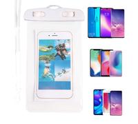 Genérico Impermeabile per telefono - Supporto trasparente per schermo touch - impermeabile per cellulare in acqua | per crociera vacanze in corsa, campeggio, immersioni subacquee viaggi spiaggia nuoto