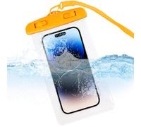 Generico Impermeabile Per Telefono | Supporto Trasparente Touchscreen Per Cellulare,Borsa Cellulare Consegna Cibo,Per Spiaggia Ciclismo Kayak Crociera Vacanza Corsa Campeggio Immersioni