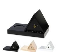 Generico Improvements Leggio con Luce e Contenitore, Organizer da Comodino 4 in 1, Salvaspazio, Porta Segnalibri, Decorazione, Regalo per gli Amanti del Caffè e dei Libri (Black)