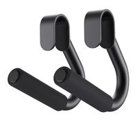 Generico Impugnatura Multifunzionale Maniglie Palestra Tubi Robusti Acciaio Netural Maniglia for Trazioni Attacchi for Barre Bilancieri Fasce Resistenza for Allenamento Rivestite Comoda Schiuma