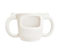 Generico Impugnatura per bicchiere a doppio manico in silicone - Manico per da 14 once, manicotto per bicchiere riutilizzabile a doppio manicoo | Copertura protettiva antiscivolo per biberon, tazze