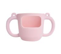 Generico Impugnatura per bicchiere a doppio manico in silicone - Manico per da 14 once, manicotto per bicchiere riutilizzabile a doppio manicoo | Copertura protettiva antiscivolo per biberon, tazze