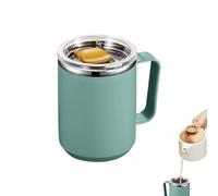 Generico In Acciaio Inossidabile - Da Caffè Isolata Con Manico | 450ml| Per Bere Una Moderna Taza Da Campeggio In Metallo, Una Taza D'acqua Riutilizzabile Per L'home Office All'aperto, Un Conteni