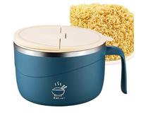 Genérico in acciaio inox, grande capacità, portatile, contenitori per panini e snack, per casa, ufficio, scuola, picnic, campeggio, viaggi, escursionismo, colazione
