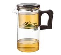 Generico in, con da - in con Manico in Legno | Bollitore per Il in, Trasparente per Verde, Ai Fiori, in con per Il, Ai