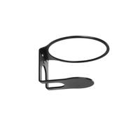Generico In lega di alluminio Staffa di montaggio a parete per HomePod Hanger Rack Stand salvaspazio Supporto altoparlante universale per HomePod Accessori (Black)