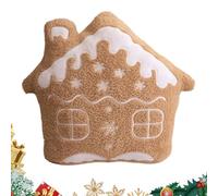 Generico in peluche di pan di natalizio - Simpatica bambola con festivo, morbida decorazione per divano per le vacanze | Adorabile design del giocattolo di pan di invernale, pel