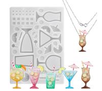 Generico In Resina - Stampo Per Sabbie Mobili In Silicone | Stampo Per Fusione Di Gioielli | Artigianale Epossidico | Progetto Artistico Fai-da-te Per La Creazione Di Ciondoli, Realizzazione Di