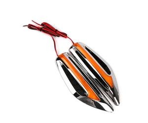 Generico Indicatore 1Paio 46LED Indicatori Direzione Per Auto 12v 3W Accessori Per Lampade Laterali A Forma Lama Direzione(Giallo)