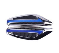 Generico Indicatore 1Paio Luci Laterali Sterzo DC12V A Forma Lama Per Auto A LED Indicatori Direzione Direzione(Blu)