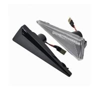 Generico Indicatore 2Pezzi Led Dinamico Indicatore Laterale Disabilita Luce Segnale Per Megane Per MK2 Per CC Per Espace Per MK4 Per Scenic Per Direzione(Dynamic Black)