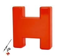 Generico Indicatore di Blocco H da - Indicatore di Blocco H per la alla | Galleggiante per la alla Che segna l'orata