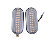 Generico Indicatore di direzione auto Per Skoda Per Octavia 1U Dynamic Sequential Side Marker Indicatore di direzione 4M5A13K309AA(Crystal white)