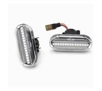 Generico Indicatore Di Direzione Dinamico A LED Per Indicatori Laterali Per KANGOO Per MEGANE Per MASTER II Indicatore Laterale(Dynamic Crystal)