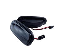 Generico Indicatore Di Direzione Laterale 1 Paio Per Land Per Rover Per Defender 90 Per Discovery 2, Indicatori Direzione Laterali Dinamici A LED Color Ambra Lenti Nere