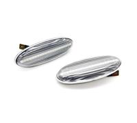 Generico Indicatore Di Direzione LED Indicatore Laterale Della Lampada Di Montaggio Sequenziale Lampeggiante Direzione Per Mazda 323 B2500 Per Protege Tribute MPV Freccia(Dynamic Clear)