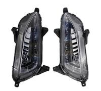 Generico Indicatore Di Direzione Per Hyundai Per Tucson 2015 2016 2017 Auto Luci Diurne Paraurti Anteriore LED DRL Nebbia Segnale Di Guida