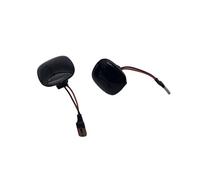 Generico Indicatore Direzione Indicatori direzione dinamici 2 pezzi laterali luminosi per Skoda per Fabia per Octavia per Roomster per Rapid Lampeggiante Segnalazione Led(Smoked Black)