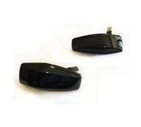 Generico Indicatore Direzione Per Hyundai Per Getz TB 2001-2011 Indicatore sequenziale LED Luce di segnalazione laterale Lampeggiante Segnalazione Led(Smoked black)