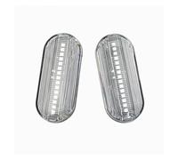 Generico Indicatore Laterale 2 pezzi LED dinamici indicatori direzione laterali per Skoda per Octavia 1U 1996-2010 Indicatore Direzione(Dynamic Crystal)
