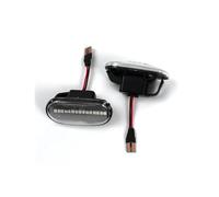 Generico Indicatore Laterale 2 pezzi luci segnalazione LED per ripetitore, indicatori direzione laterali dinamici, per Civic Si ES per Accord Indicatore Direzion(Crystal White)
