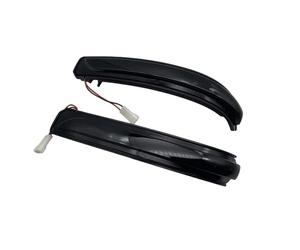 Generico Indicatore Laterale 2pcs Car LED Turn Signal Light Rear Mirror Blinker Indicator For Mercedes For Benz A B Klasse W169 W245 2008-2012 Indicatore Direzione