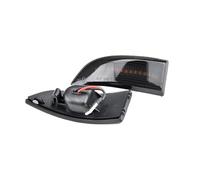 Generico indicatore laterale 2PCS Dinamico Lampeggiante LED Indicatori di direzione Specchietto retrovisore Indicatore Lampada Per Grand Per Scenic III 2009-2015 Frecce Laterali auto(Smoky-black)