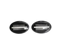 Generico Indicatore Laterale 2PCS LED indicatori direzione dinamici luce che scorre per Ford per Fiesta III IV MK3 MK4 per KA per Mondeo I MK1 Led-Faro Profondità(Crystal White)