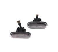 Generico Indicatore Laterale 2x Indicatori direzione dinamici LED laterali Per CLIO Per ESPACE Per KANGOO Per LAGUNA Per MEGANE Per TWINGO Indicatore Direzion(BIANCO)