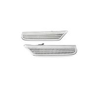 Generico indicatore laterale 99663103302 Indicatori di direzione a LED laterali Canbus per Boxster 986 996 911 Frecce Laterali auto(Smoky-black)