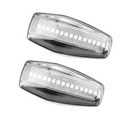 Generico Indicatore Laterale Per Hyundai Per Getz TB 2001-2011 Indicatore sequenziale LED Luce di segnalazione laterale Led-Faro Profondità(Clear)
