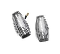 Generico Indicatori Di Direzione Dinamici A LED Per Kia Per Rio Per Amanti Per Sportage Per Picanto, Luce Posizione Laterale Al Mattino Indicatori Specchio Lateral(Crystal)