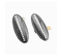 Generico Indicatori Di Direzione Per Nissan Per Evalia Per Marzo Per Navara Dynamic LED Side Repeater Wing Sequential Turn Signal Light Car Styling Lamp Freccia Auto(Dynamic Crystal)