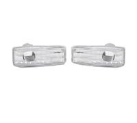 Generico Indicatori Direzione 2PCS/set Car Side Repeater Lamp Lens Marker Light Cover Turn Signals Indicator For Mercedes For Benz W124 R129 W140 W202 W201 Indicatore Laterale