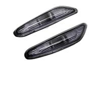 Generico Indicatori Direzione A Led Per Indicatori Direzione Per BMW/E46/E60/E61/E83 1 Coppia Laterali Grigi/bianchi Flash Led(Grey)