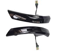 Generico Indicatori Direzione Luci Laterali Per Ford Per Focus 2 3 Mk2 Mk3 Per Mondeo Mk4 UE Indicatore Direzione A Acqua Che Scorre Lampeggiante Specchio Sequenziale(Giallo)