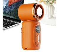 Generico Individual Ventilator Clamp - Quiet Motor Five Settings Cordless Power Cell, Little Pocket Device House Voyage Academy Workplace Bivouac Outside Sports, Windmill | for Table Refreshment