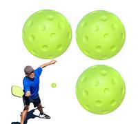 Generico Indoor Pickleballs - Soft Practice Pickleballs, Quiet Hollow
