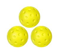 Generico Indoor Pickleballs - Soft Practice Pickleballs, Quiet Hollow
