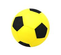 Generico Indoor Soccer Ball, Cloth-Covered Football, Colorful Inflatable Beach Ball, Interactive Blow Up Football for Children, Teenagers, Indoor, Outdoor, Playground, Party Games