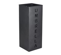 Generico Indoor Umbrella Stand for Entryway | Square Storage Bucket, Metal Umbrella Stand with Leak Hole,Large Capacity Cane Holder, Stylish Newspaper Holder for Porch, Indoor, Walking Stick