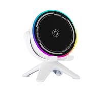 Genérico Induction Speaker | 5.2In Portable Wireless Speaker RGB Light Music Player ABS Compact Stand Card Slot 5W Sound USB Powered Device | Home Travel Bedroom Office Desk