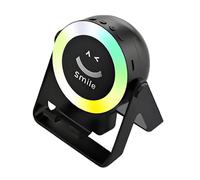 Generico Induction Speaker for Cell Phone, 5W Wireless RGB Speaker, ABS Electronic Music Player with Colorful Lights, 4-in-1 Portable Sound System for Travel Office Conference Home Restaurant