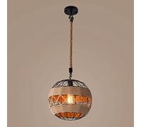 Generico Industrial Hemp Rope Pendant Light