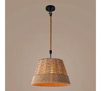 Generico Industrial Hemp Rope Pendant Light
