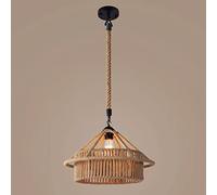 Generico Industrial Hemp Rope Pendant Light
