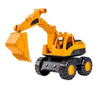 Generico Inertia Toy Truck, Educational Excavator Digger, Construction Vehicle Toy, Realistic Heavy Duty Play Truck for Kids Learning, Fun Site Role Play Toys Boys Age 3+, Yellow