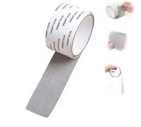 Generico Inferright Strong Adhesive Screen Repair Tape, Upgraded Strong Adhesive Screen Repair Tape kit, 2" x 80" Screen Tape Mesh Repair for or Window Screen and Screen Door Tears Holes (Gray)