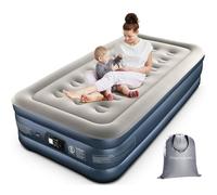 Generico Inflatable Beds, Inflatable Air Bed with Integrated Pump, Automatic Quick Inflation/Deflation in 3 Minutes, Comfortable Bed Top Surface, 99 x 188 x 38 cm, Up to 250 kg (Single)