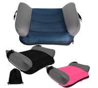 Generico Inflatable Car Seat Portable Backless Seat with Buckle and Carrying Bag Breathable Inflatable Cushion for Outdoor Travel (1)